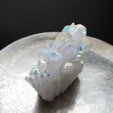 画像5: 【1点もの・浄化用】超大粒　コーティングオーラ　クリスタル（水晶）　結晶クラスター　ゆうパック発送のみ（9） (5)