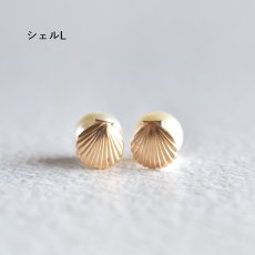 画像7: 半額SALE【在庫僅少】14kgfピアス　スタッド　スターフィッシュ＆シェル　ピアス　アクリルパールキャッチ  (7)