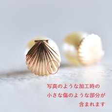 画像8: 半額SALE【在庫僅少】14kgfピアス　スタッド　スターフィッシュ＆シェル　ピアス　アクリルパールキャッチ  (8)